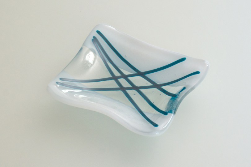 steel blue dip bowl