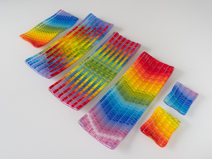 Rainbow tapestry designs