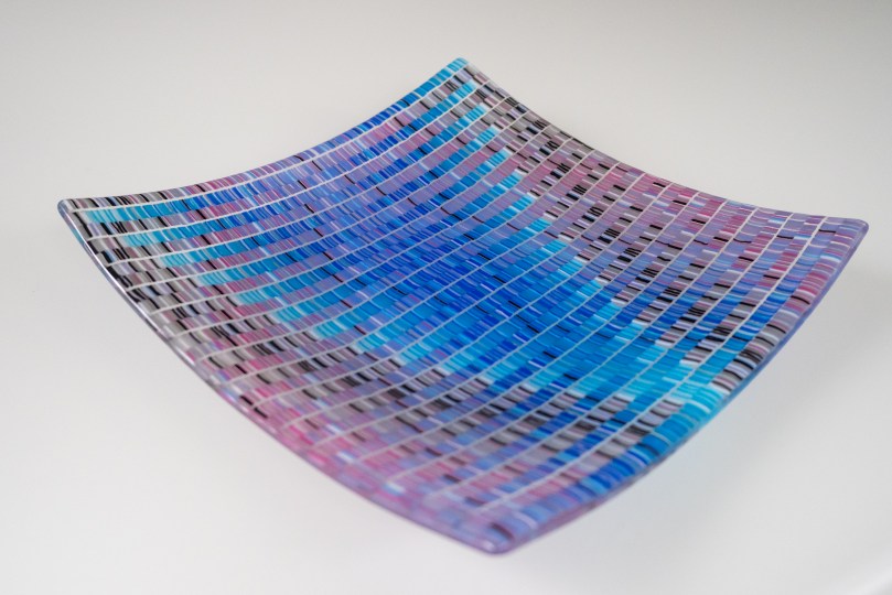 Tapestry dish (12x12")