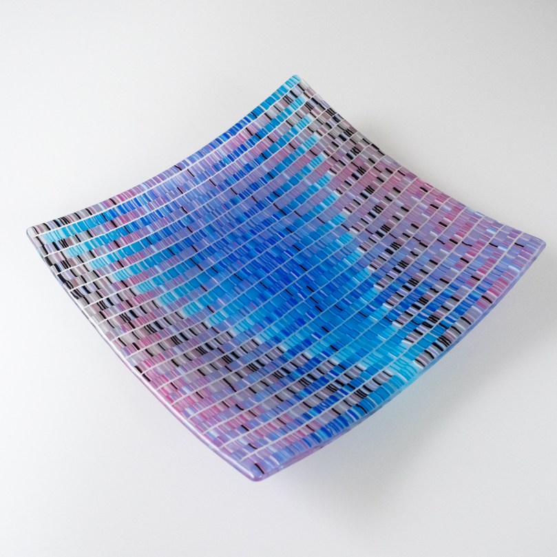 Tapestry dish (12x12")